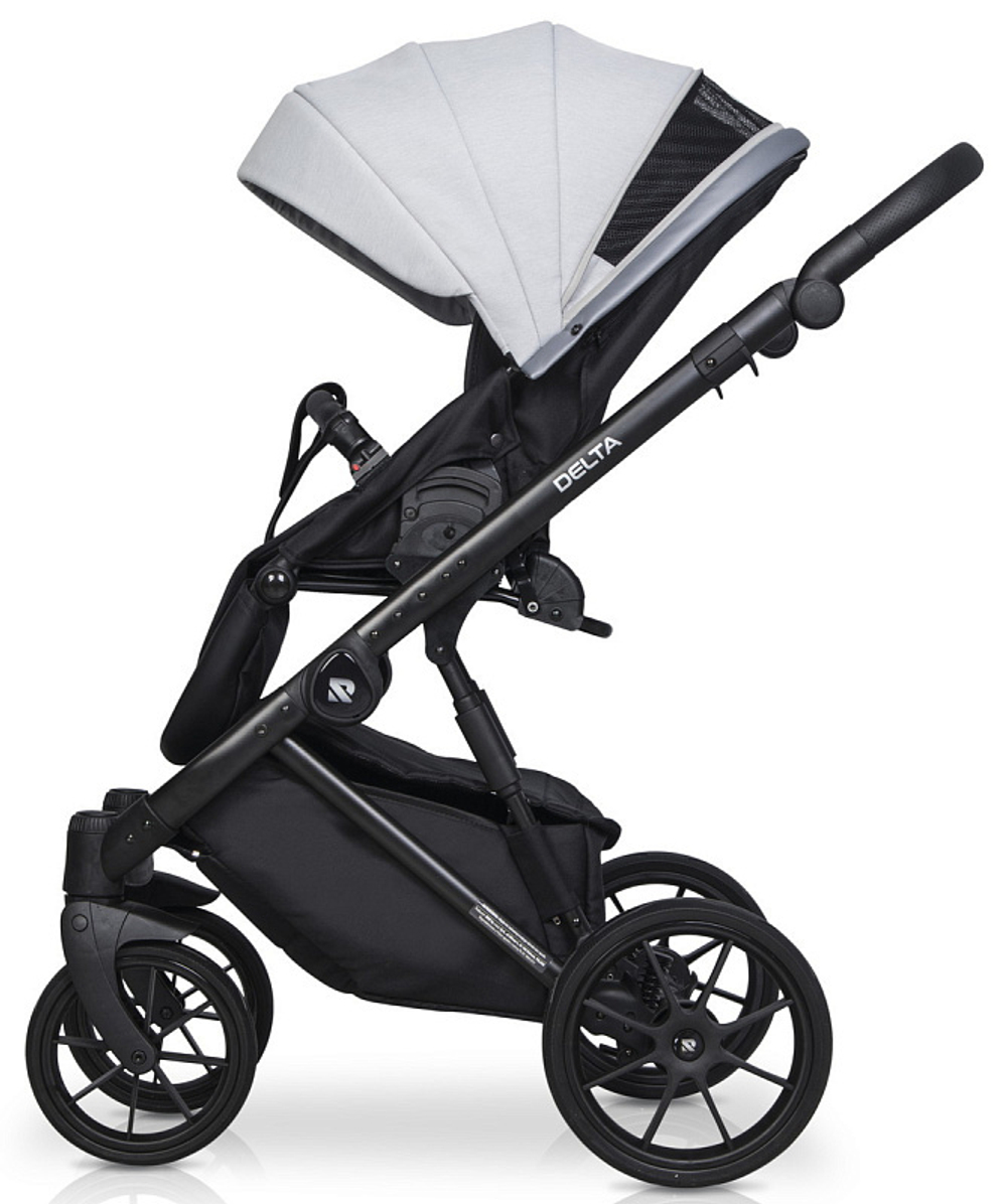 Детская коляска Riko Basic Delta 3 в 1 01 Grey Fox