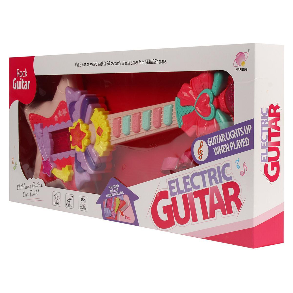 Гитара на бат., коробка 668B