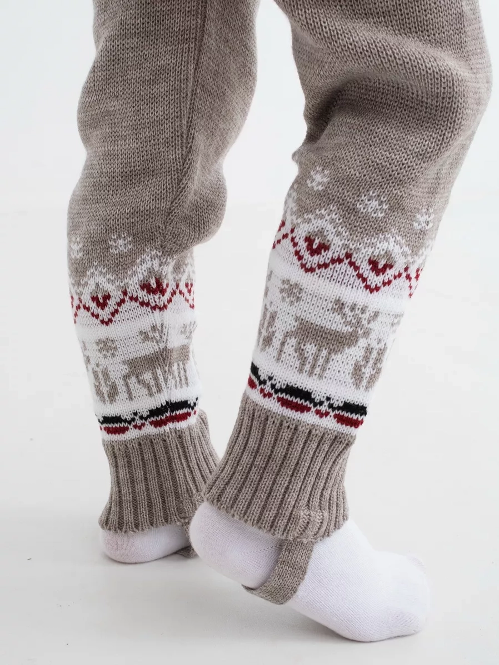 Рейтузы вязаные с орнаментом