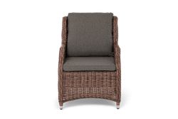 "Неаполь" плетеный стул из искусственного ротанга, цвет коричневый