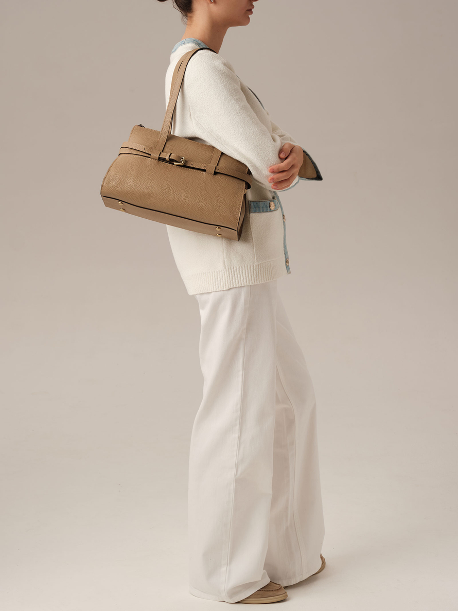 Сумка DBR Rumi mini 31400 бежевый карандаш