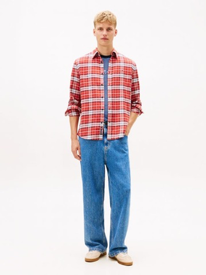 Рубашка мужская TOMMY JEANS TJM REG FLANNEL CHEC