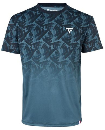 Мужская теннисная футболка Tecnifibre X-Loop Tee - Бирюзовый