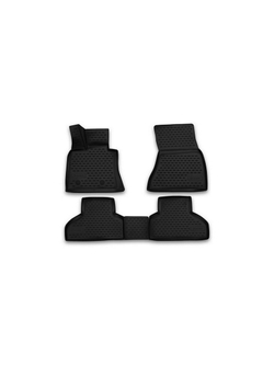 Коврики в салон для BMW X5 F15, 2013-2017, 4 шт. (полиуретан) NLC.3D.05.38.210K