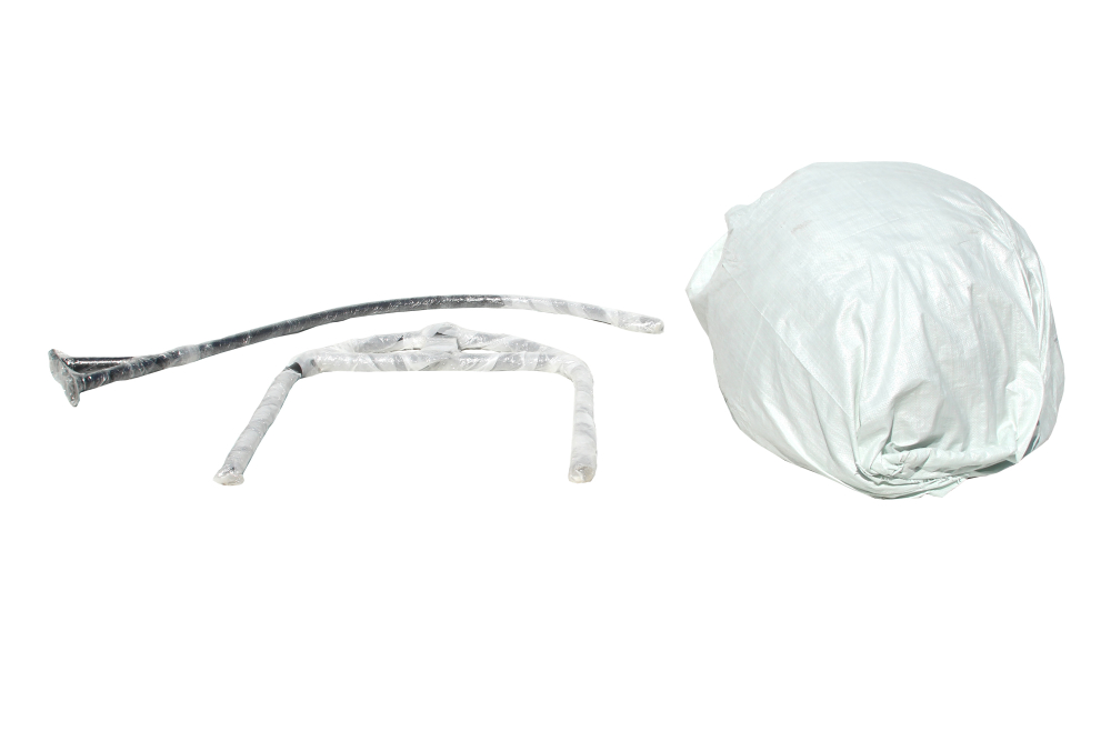 Кресло подвесное Шарм арт.D159-МТ003 (стойка+основание черн, корз.корич-белое, подуш.беж. 3уп. (В))