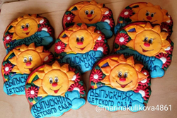 Трафарет детский №2 Выпускник детского сада