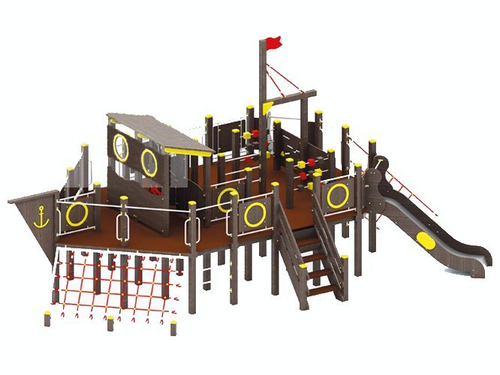 Игровой комплекс "Баркас" (Бухта пиратов)