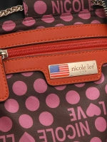 Рюкзак NICKOLE LEE 16766 BUTTER FLOWER BLACK