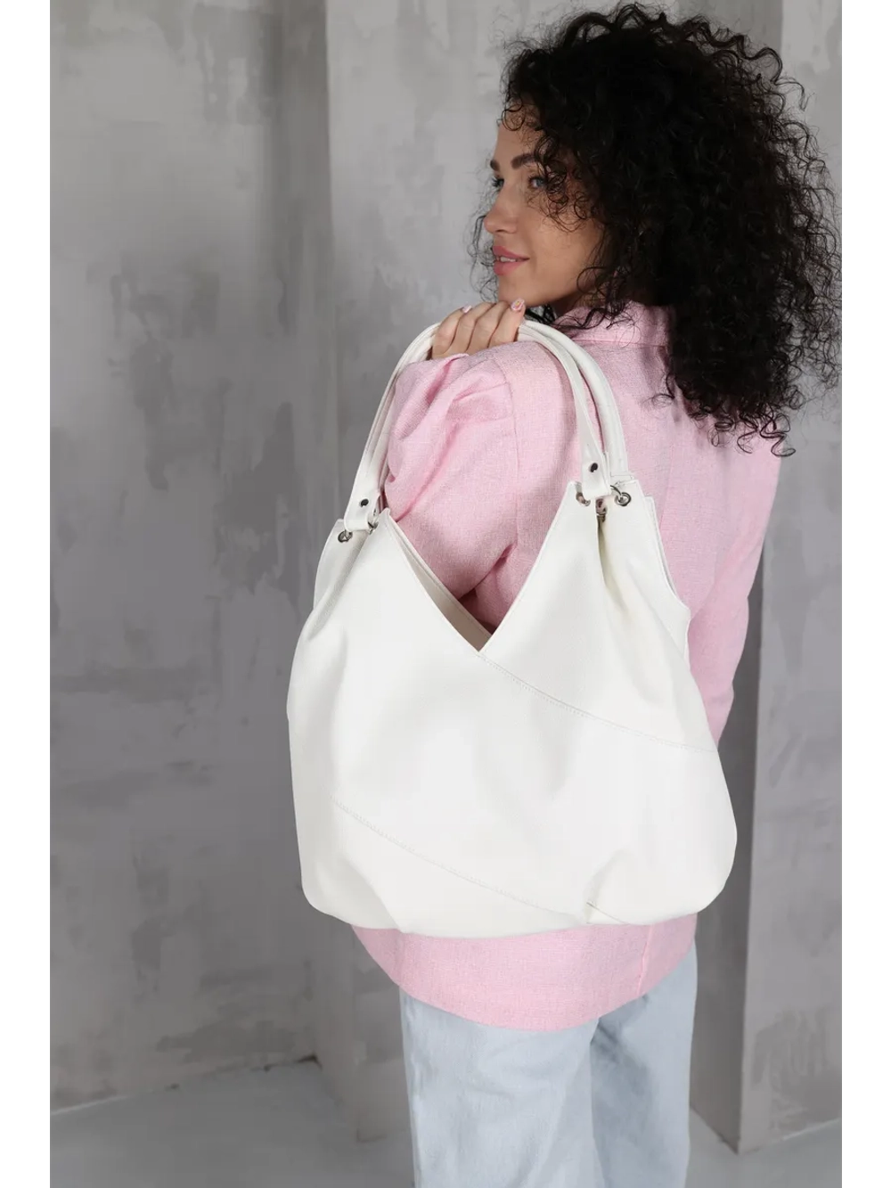 Сумка женская большая через плечо классическая