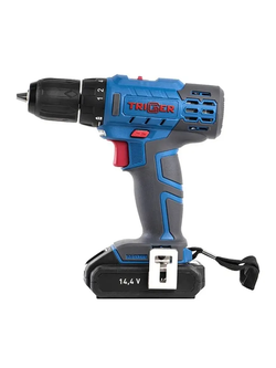 Дрель шуруповерт аккум 10мм 14,4В Li-ion 2х1,5Ач 20102