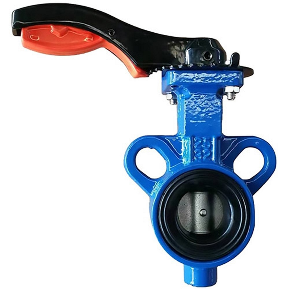 Water Butterfly Valve Elephant AL-316L-EPDM 232PSI, body material - aluminium alloy, disk material - stainless steel 316L, seal - EPDM, handwheel operated