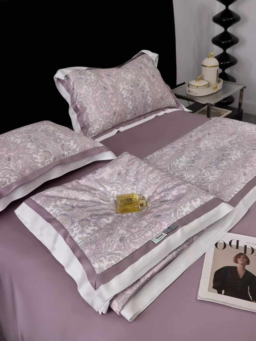 Постельное белье с одеялом Paisley | Rose
