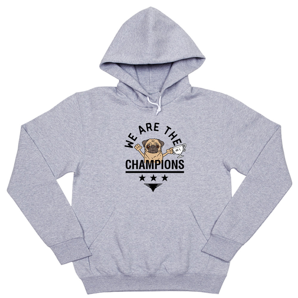 Толстовка "Мопс - чемпион"