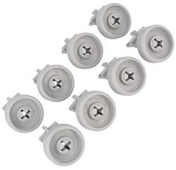 Ролики корзины посудомоечной машины Whirlpool комплект 8шт. 481252888112