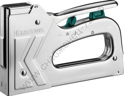 KRAFTOOL HARD-140 тип 140 (G/11/57) 20GA(6-16мм)/300/500, стальной рессорный степлер (3185)