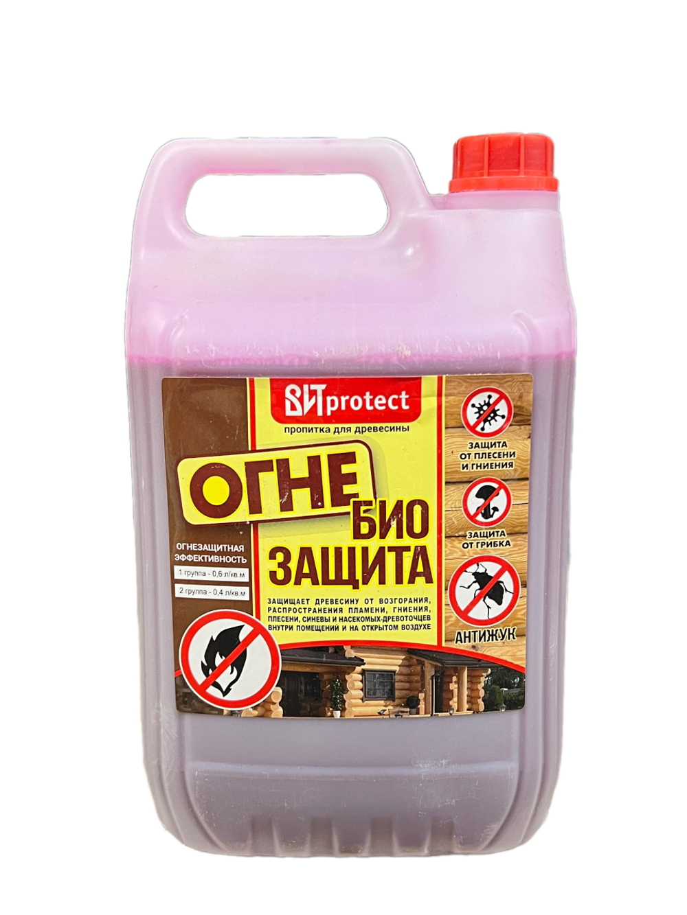 ОГНЕБИОЗАЩИТНЫЙ СОСТАВ ВИТ PROTECT 5Л