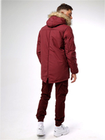 Парка Север зимняя Город Горький бордовая