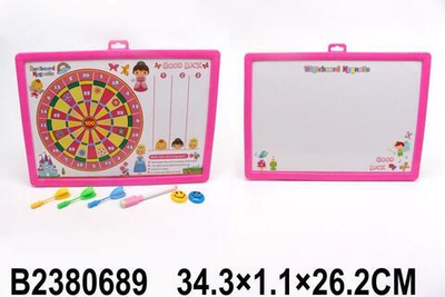 Доска для рисования магнитно-маркерная, пакет DZ-903-2