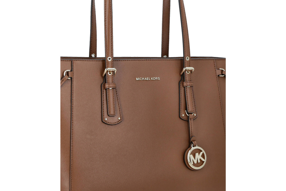 кожаная сумка-шопер voyager Michael Kors - янтарный(30H7GV6T8L)