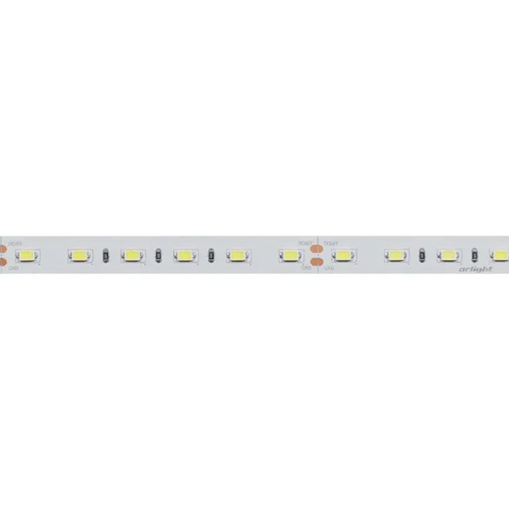 Светодиодная лента ULTRA-5000 24V Warm2700 2xH (5630, 300 LED, LUX) (Arlight, 27 Вт/м, IP20) 017456