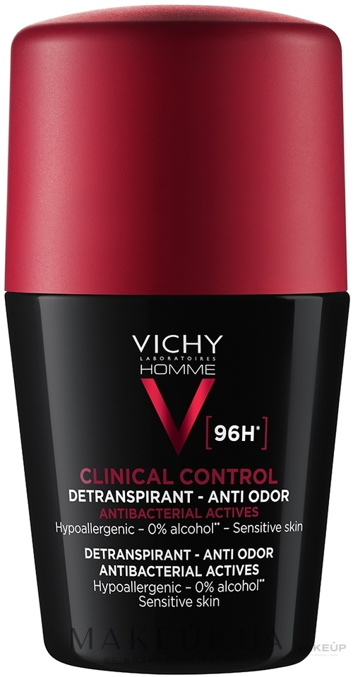 Vichy Homme Clinical-Control 96 ч дезодорант при инт потоотделении