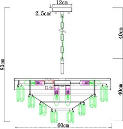 Подвесная люстра Arte Lamp