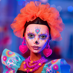 Кукла Барби 2024 Día de Muertos