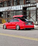 Карбоновая крышка багажника со спойлером для AUDI A3 & A3 S LINE & S3 & RS3 2014-2020 Sedan Ауди седан