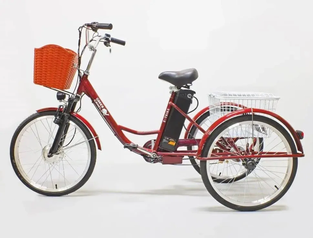 Электровелосипед Green Camel Трайк-24