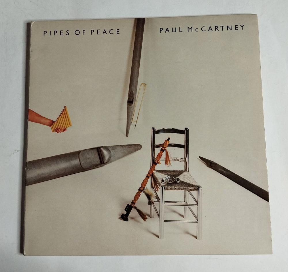 Винтажная виниловая пластинка LP Paul McCartney Pipes Of Peace (Greece 1983)