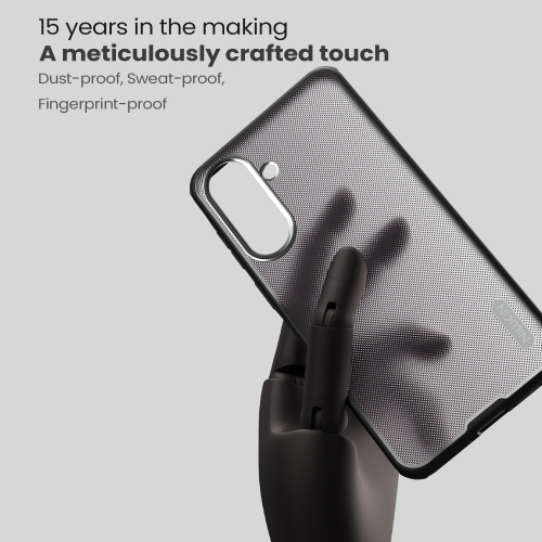 Чехол прозрачный тонированный для Samsung Galaxy A37, серия Super Frosted Shield Pro (Clear version) от Nillkin