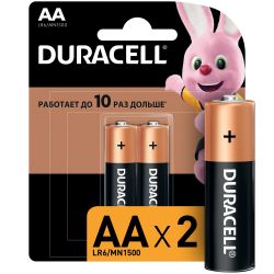 Батарейки Duracell 5006607 LR6-2BL BASIC NEW | Duracell