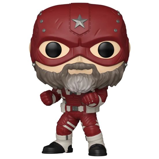 Фигурка Funko POP! Bobble Marvel Thunderbolts Red Guardian (1482) 76028 / Фигурка Фанко ПОП! по мотивам фильма "Громовержцы", Красный Страж. Товар уцененный