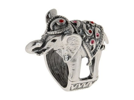 "Муфити" кольцо в серебряном покрытии из коллекции "Вокруг света" от Jenavi