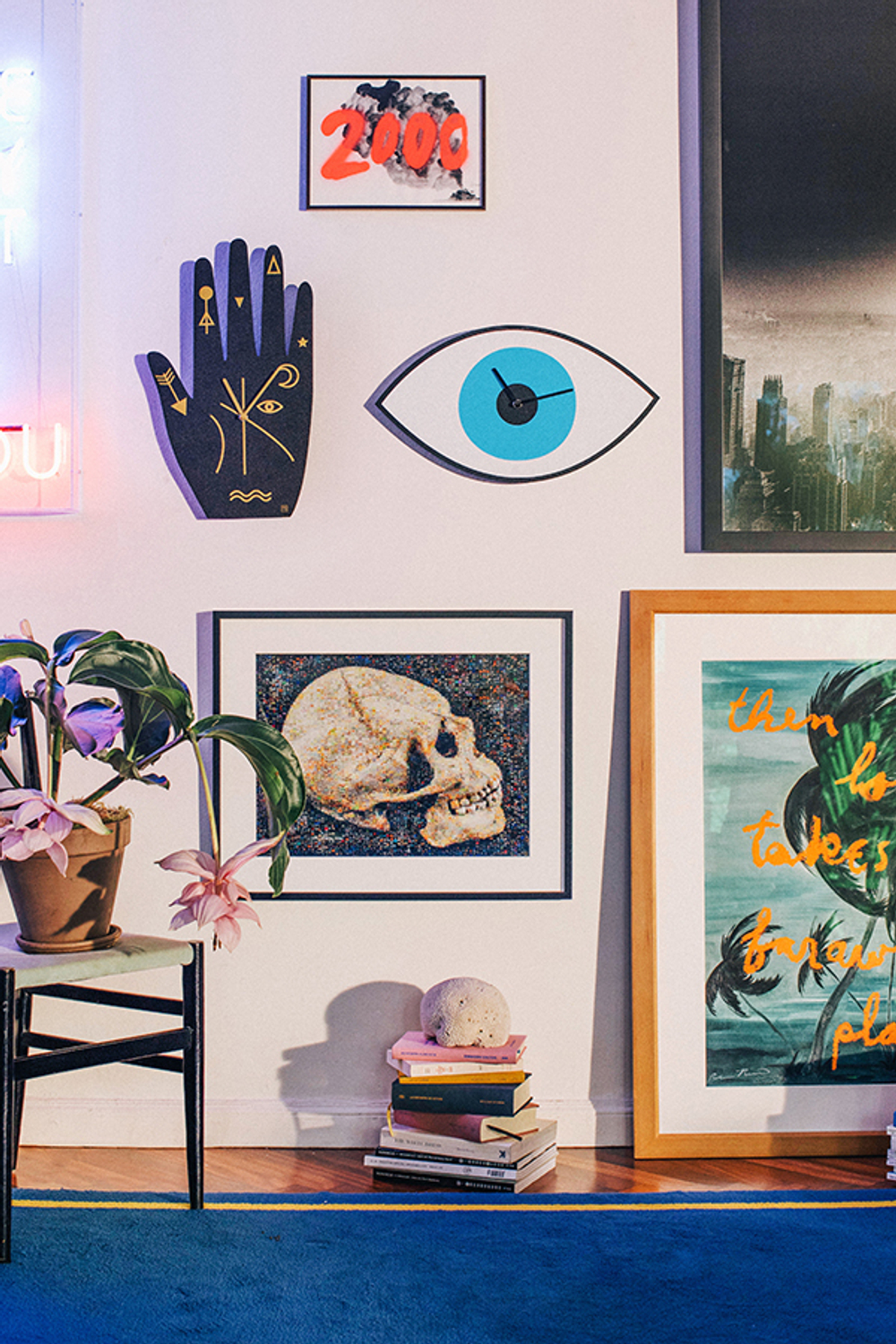 Часы настенные Doiy Mystic Time Eye вид