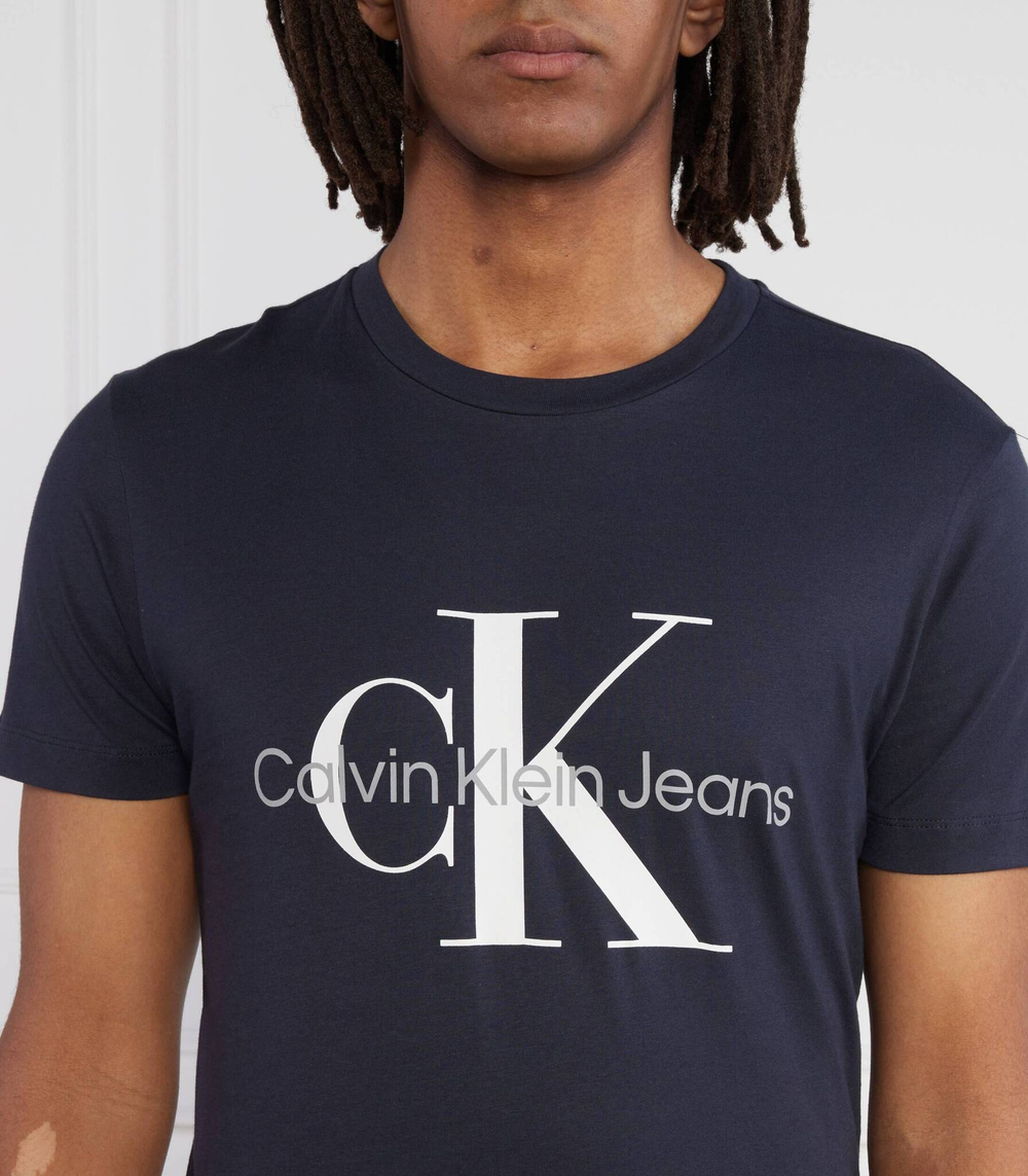 Футболка CORE MONOLOGO CALVIN KLEIN JEANS - темно-синий(J30J320935)