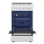 Газовая плита с электрической духовкой MAUNFELD MGC50ECW02