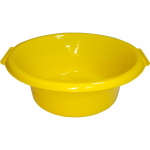 Таз круглый 10л ПП желтый