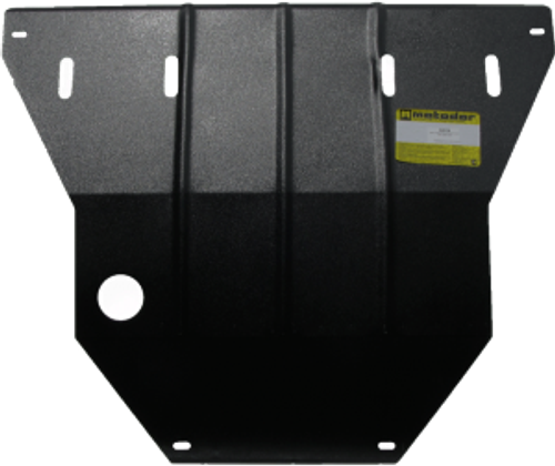 Усиленная защита Motodor картера двигателя, кпп. 2 мм, сталь. для Toyota Cynos 1995-1999 арт.02514