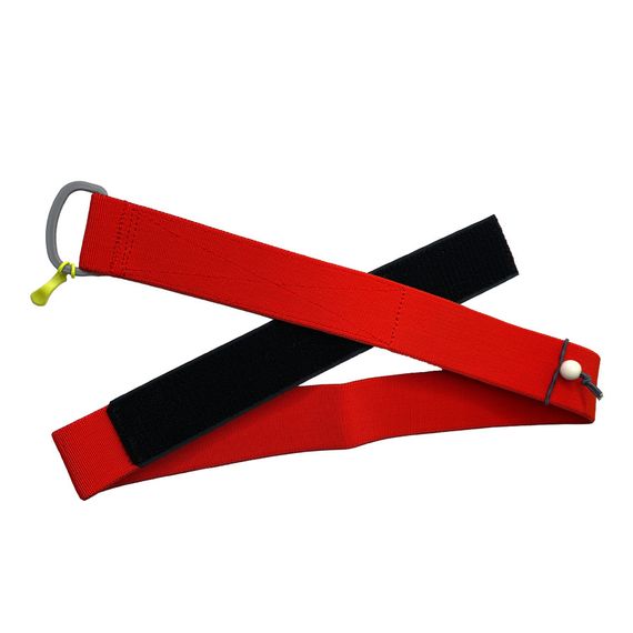 Ремень эластичный Scorpena для фридайвинга текстиль красный