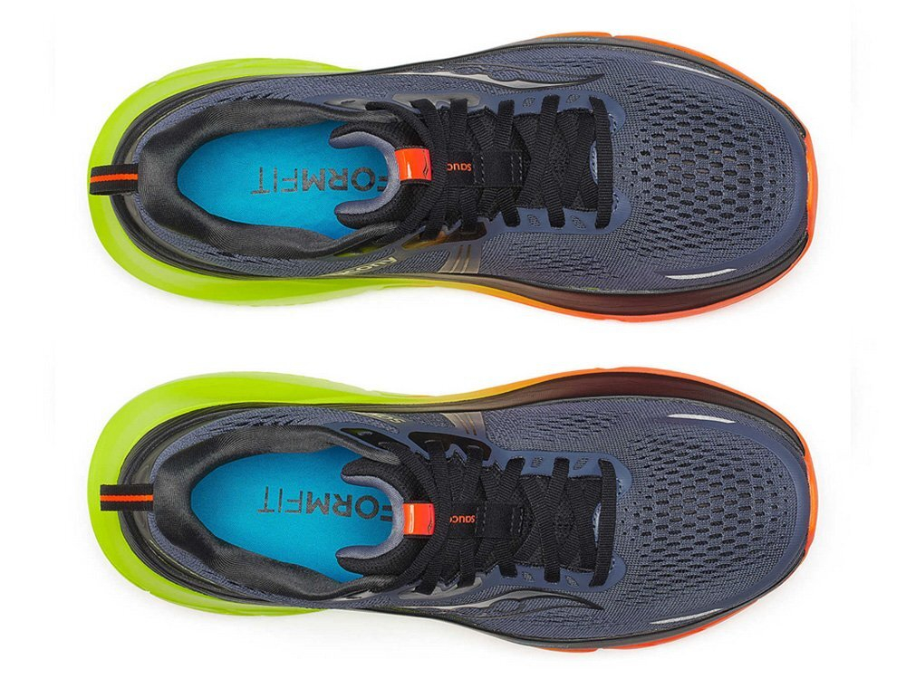 Кроссовки для бега мужские Saucony Guide 18 Сине-Зеленые