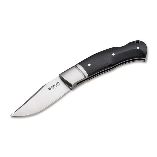 Складной нож Boker 111028 Boxer микарта c клинком из стали Böhler N690, рукоять микарта