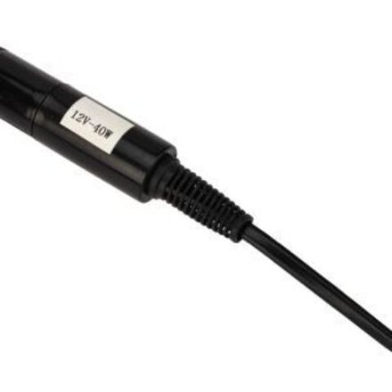 Паяльник с зажимами КРОКОДИЛ, 40Вт, 12В, блистер REXANT