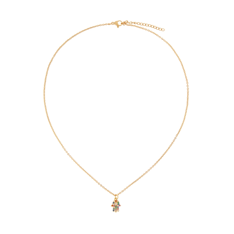 Колье Мини Хамса – Мульти