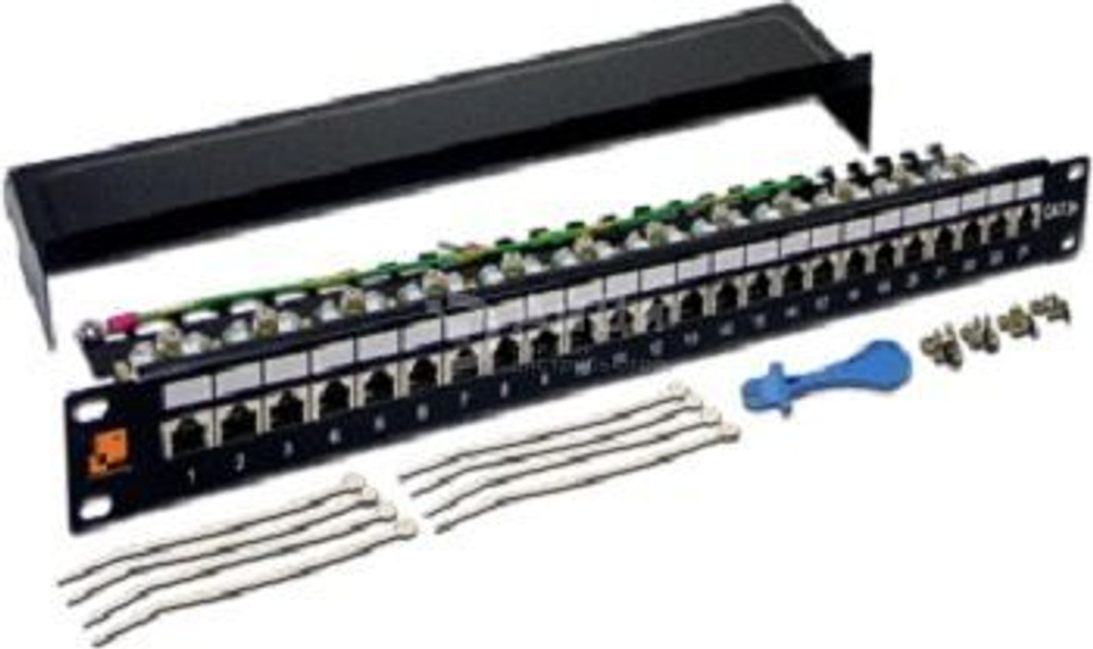 Коммутационная патч-панель Lanmaster LAN-PPL24S6A