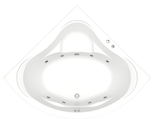 Гидромассажная ванна Bas Мега 160х160