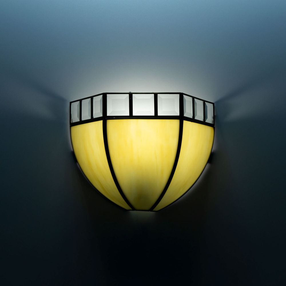 Citilux Шербург-1 CL440311 Бра витражное Бронза