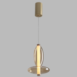 Подвесной светодиодный светильник Crystal Lux QUASAR SP7W LED AMBER