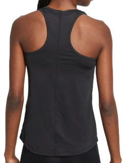 Женский топ теннисный Nike Dri-Fit One Slim Tank W - black/white