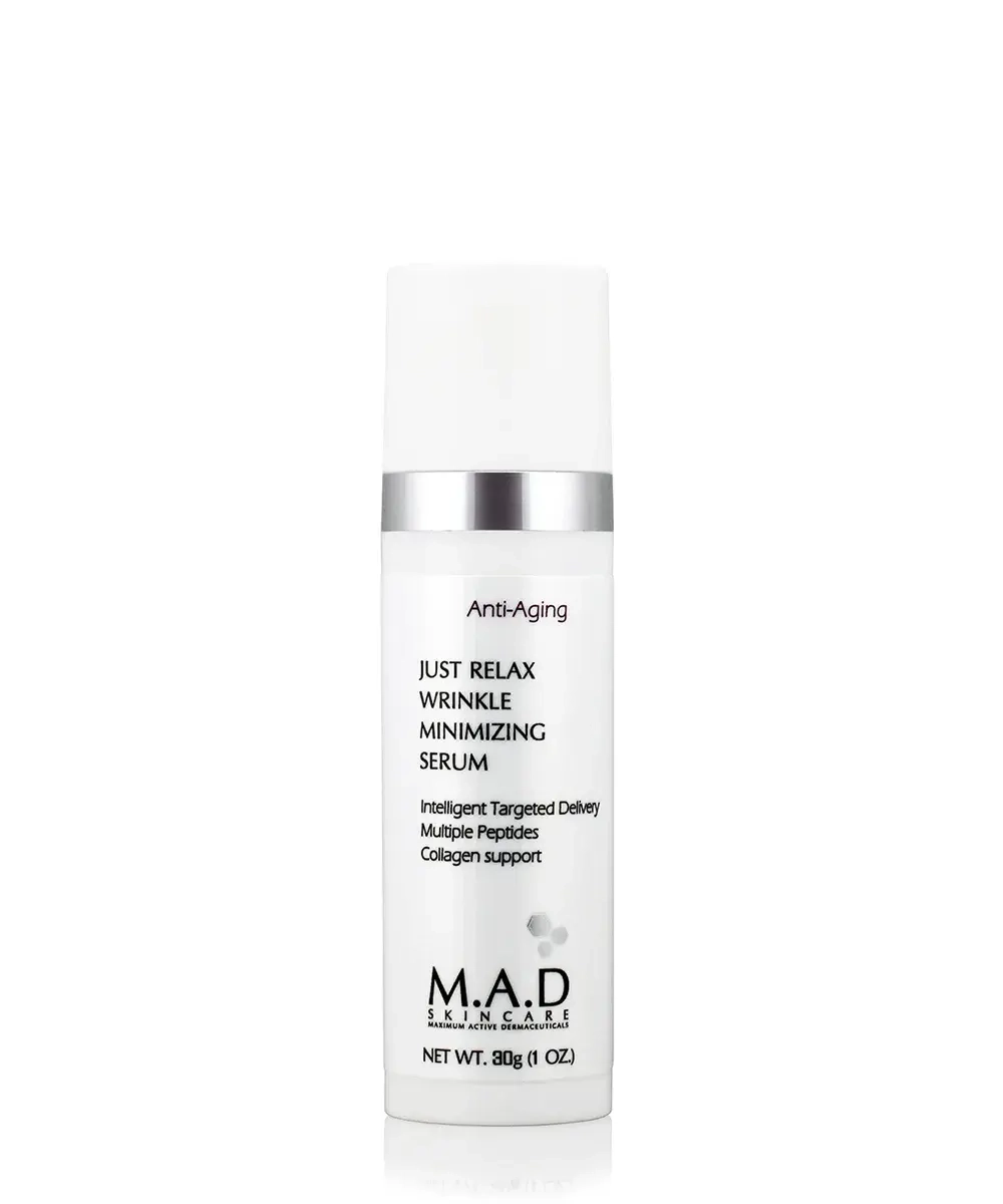 M.A.D. JUST RELAX WRINKLE MINIMIZING SERUM Сыворотка с ботулоподобным эффектом